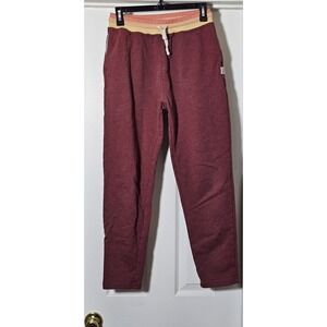 Chubbies Terry Sweatpants Men's Size Small Washed Out Red Drawstring